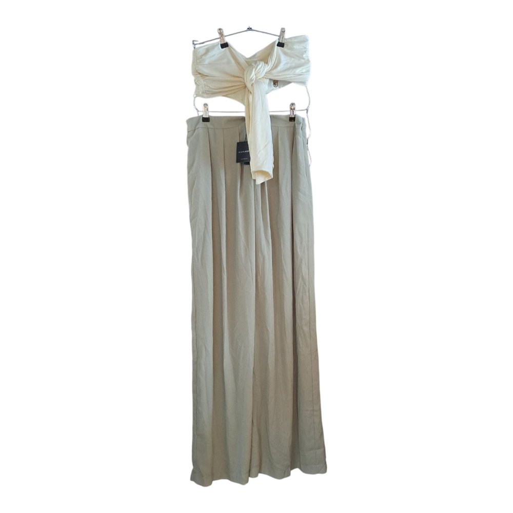 JLUXLABEL Sage Green & Buttercream 2 Piece Set